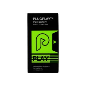 PLAY BATTERY - GREEN STEEL - PLUGPLAY