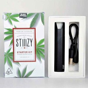 STIIIZY Starter Kit Black – Premium Vape Pen & Pod System for Smooth Vapor