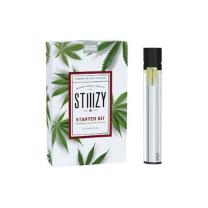 STIIIZY Starter Kit Silver – Premium Vape Pen Kit for Smooth Experience